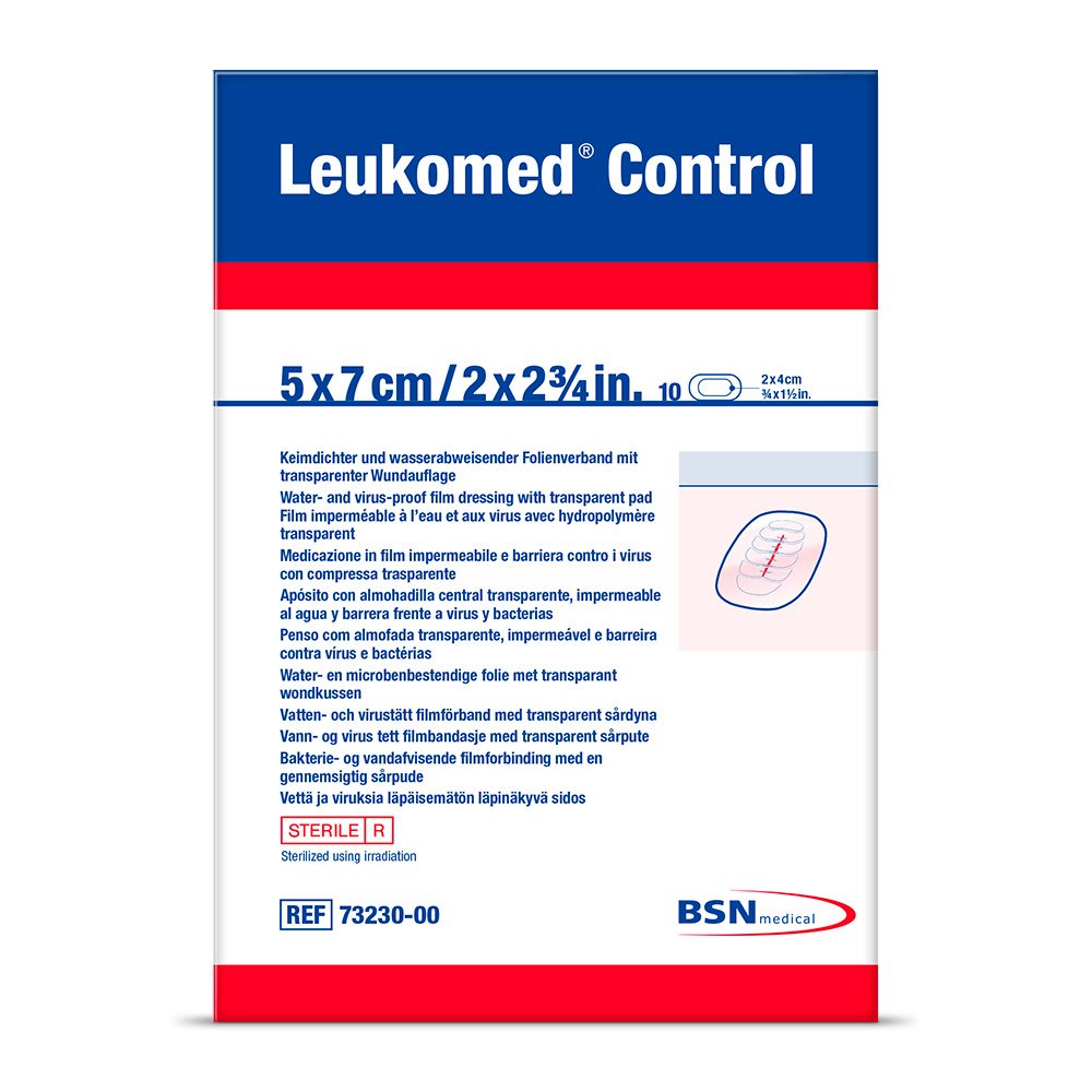 LEUKOMED Control Folienverband 5x7 cm
