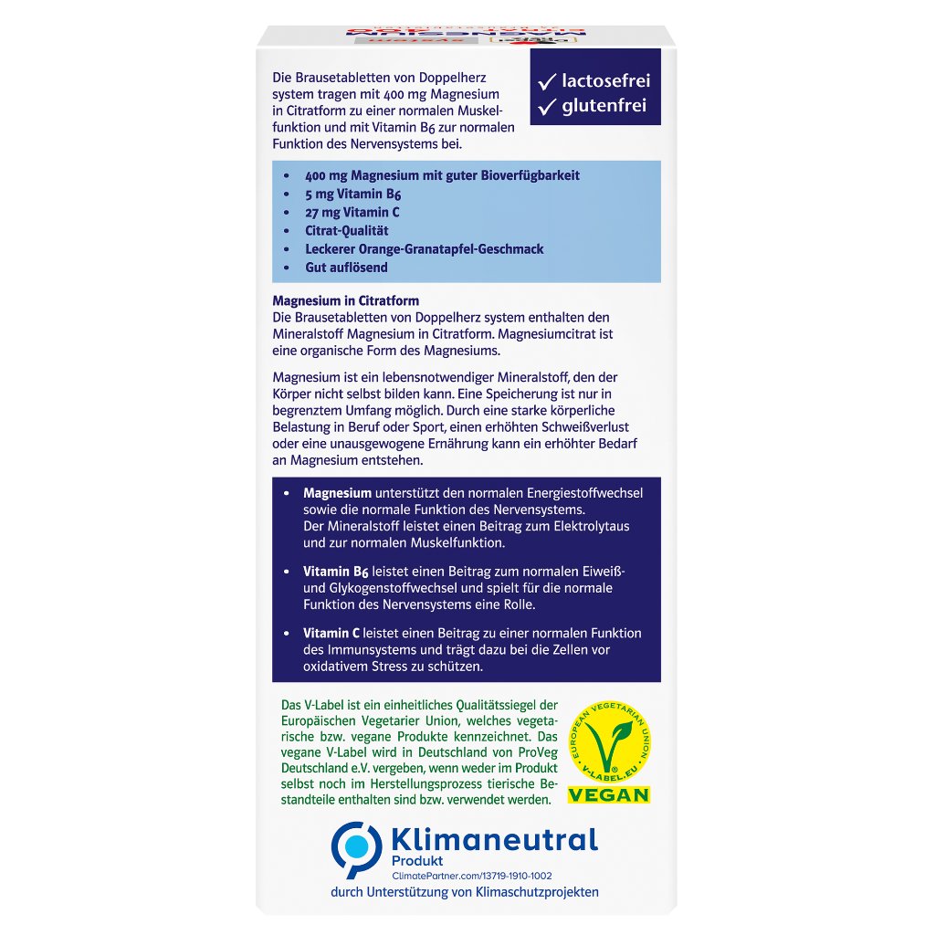 Doppelherz system 
Magnesium 400 Citrat