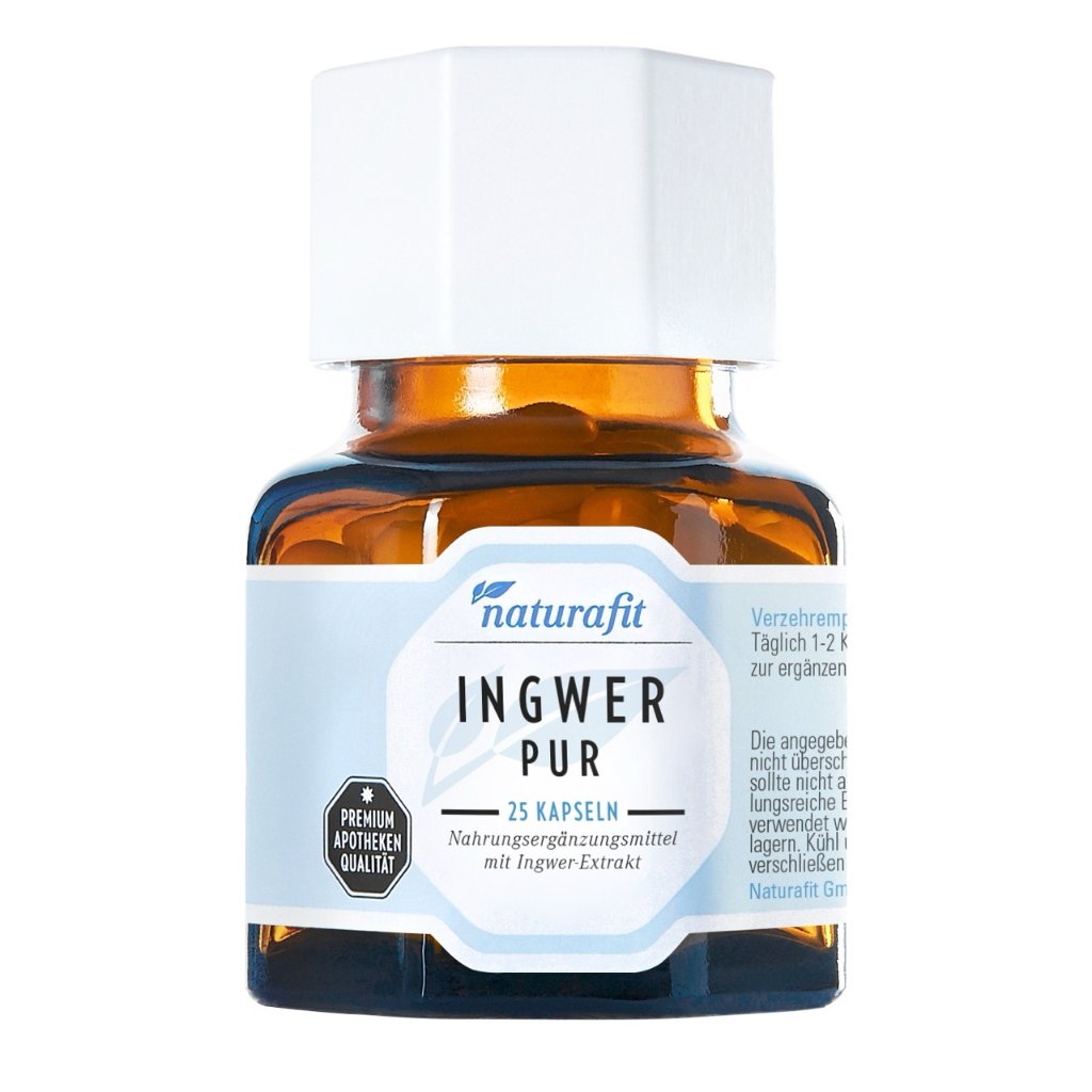 NATURAFIT Ingwer Pur Kapseln