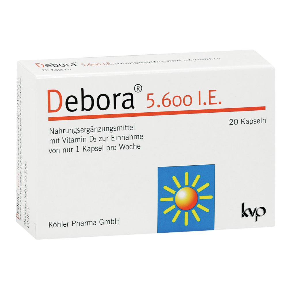 DEBORA 5.600 I.E. Kapseln