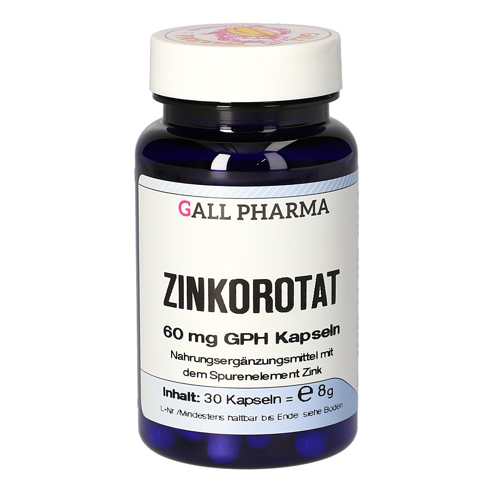 ZINKOROTAT 60 mg GPH Kapseln