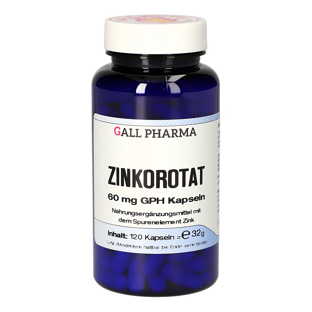 ZINKOROTAT 60 mg GPH Kapseln