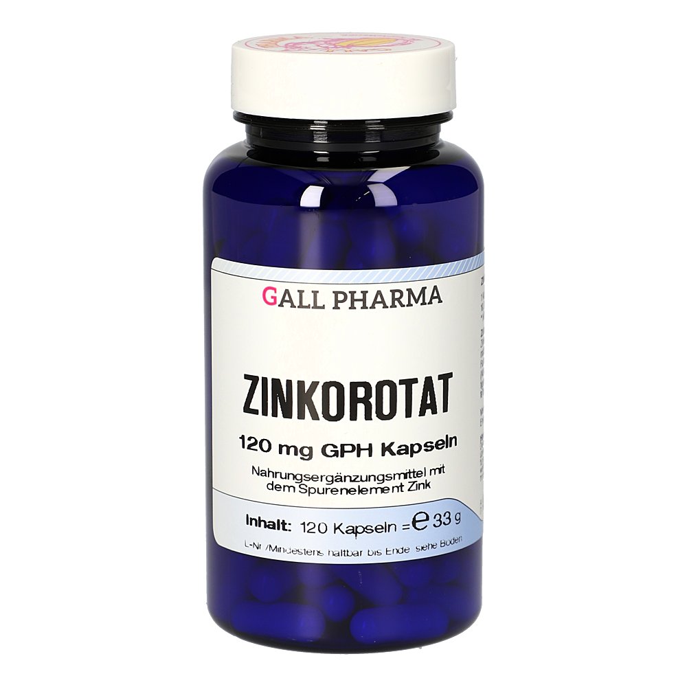 ZINKOROTAT 120 mg GPH Kapseln