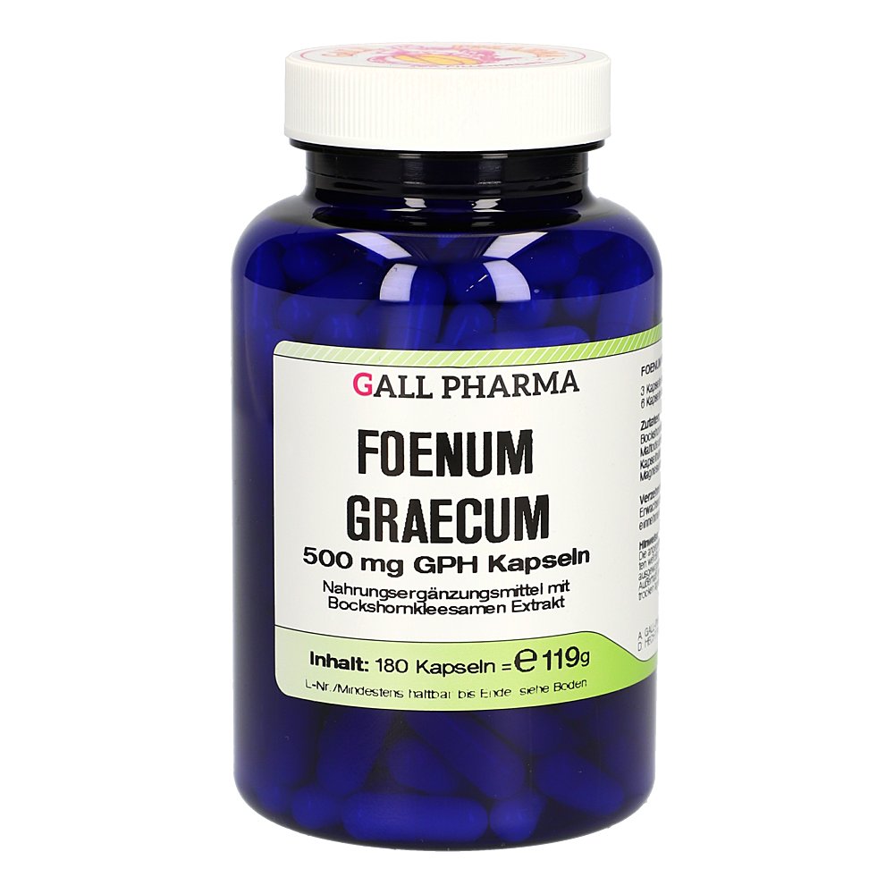 FOENUM GRAECUM 500 mg GPH Kapseln