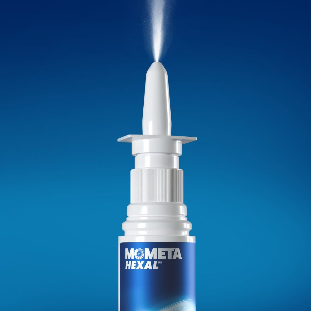 MometaHEXAL® Das blaue Allergiespray gegen Heuschnupfen