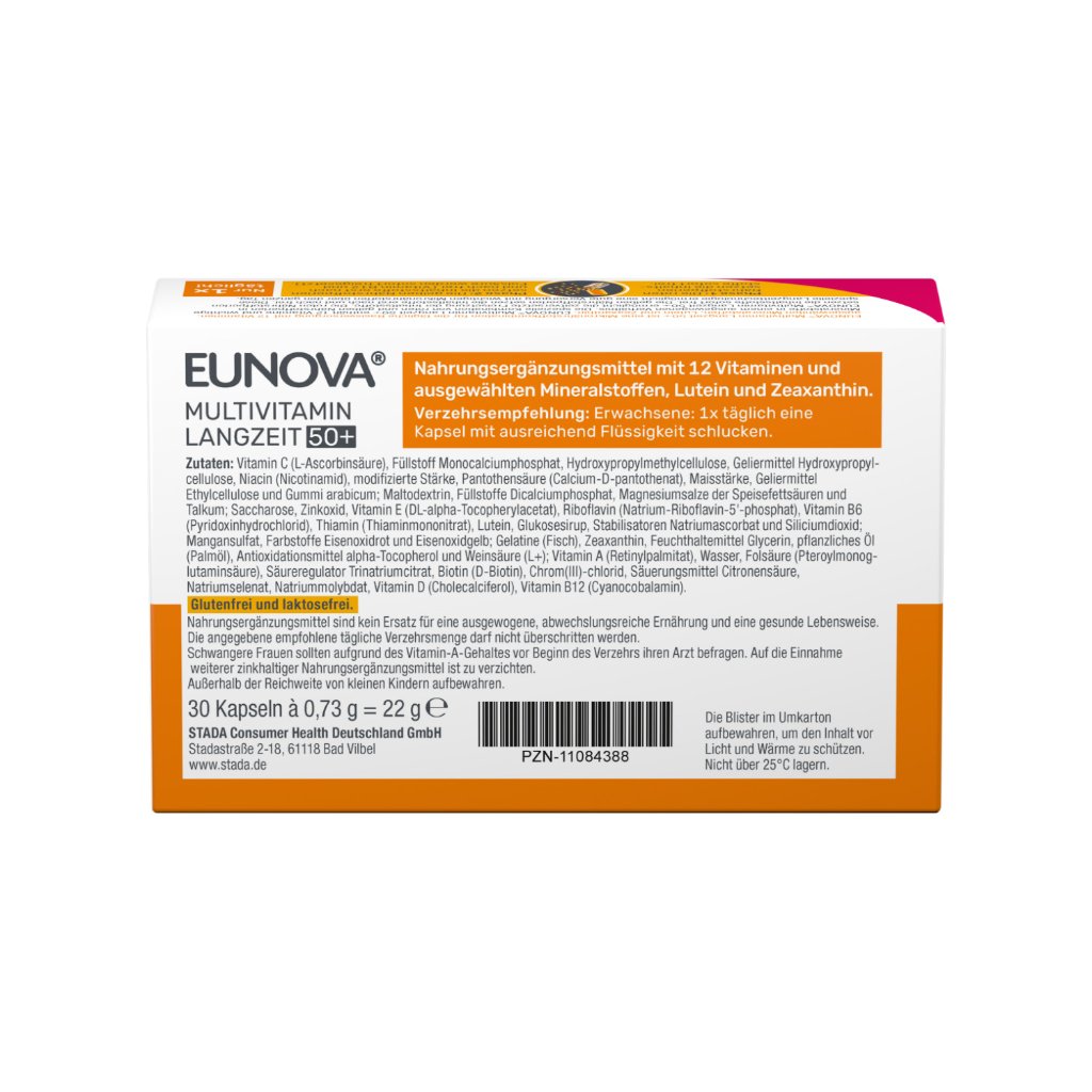 EUNOVA Langzeit 50+ Kapseln