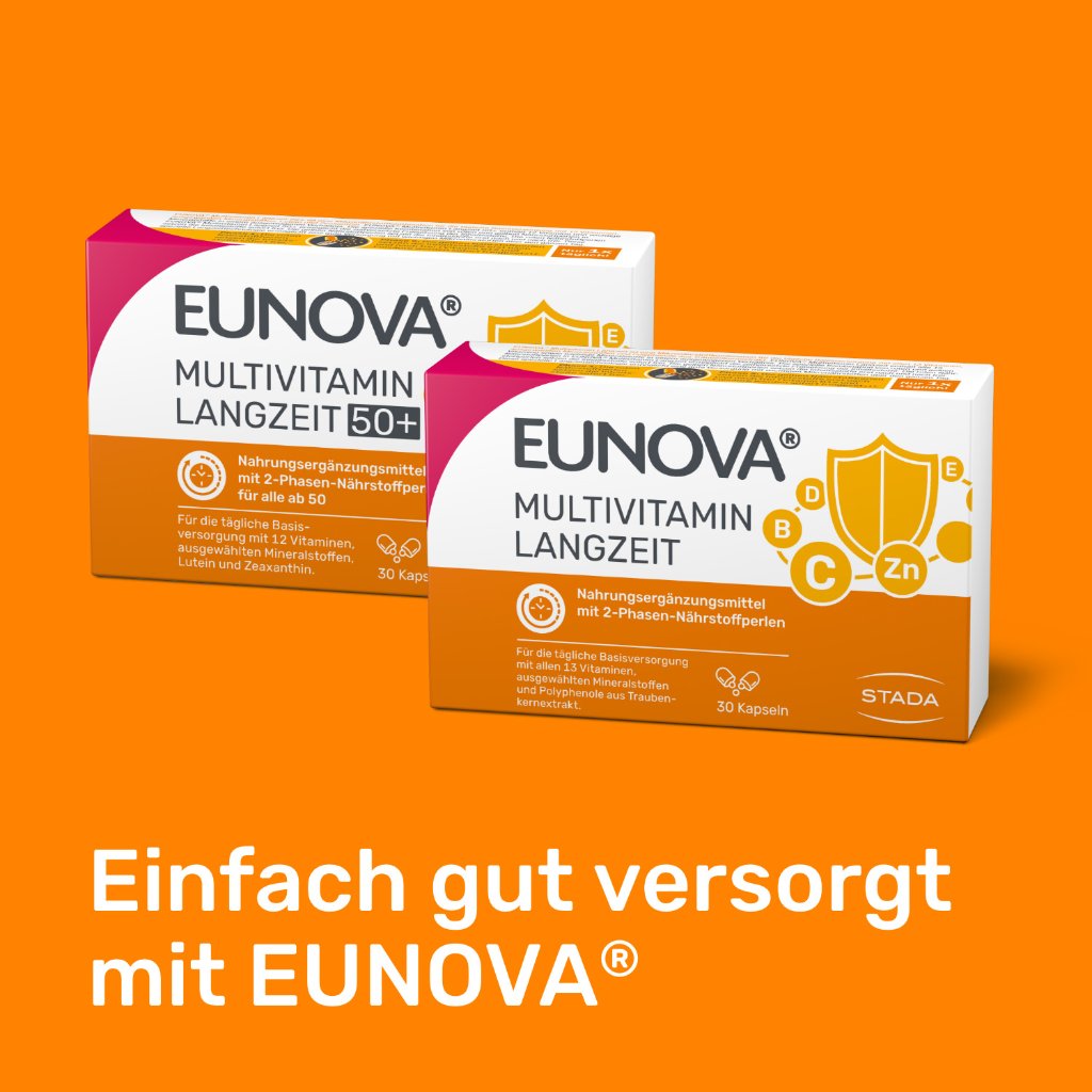 EUNOVA Langzeit 50+ Kapseln