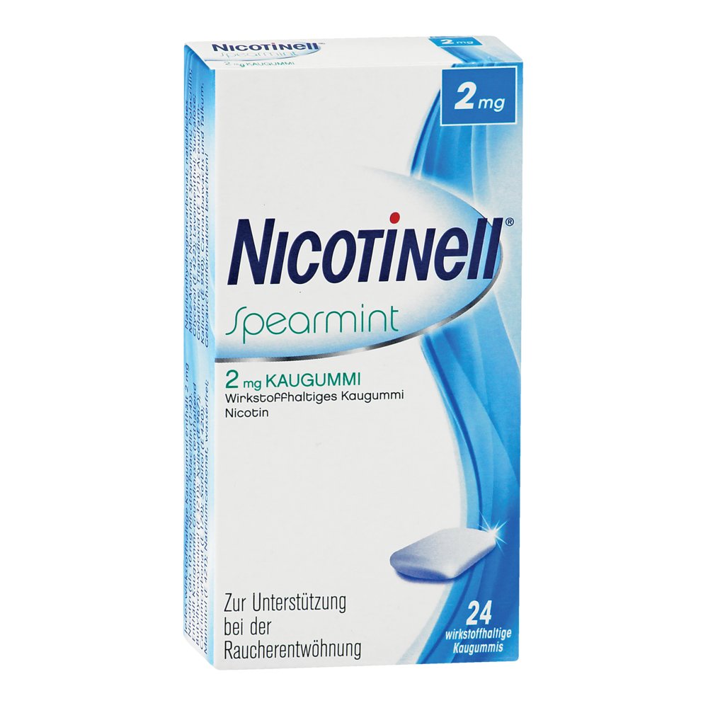 NICOTINELL Kaugummi Spearmint 2 mg