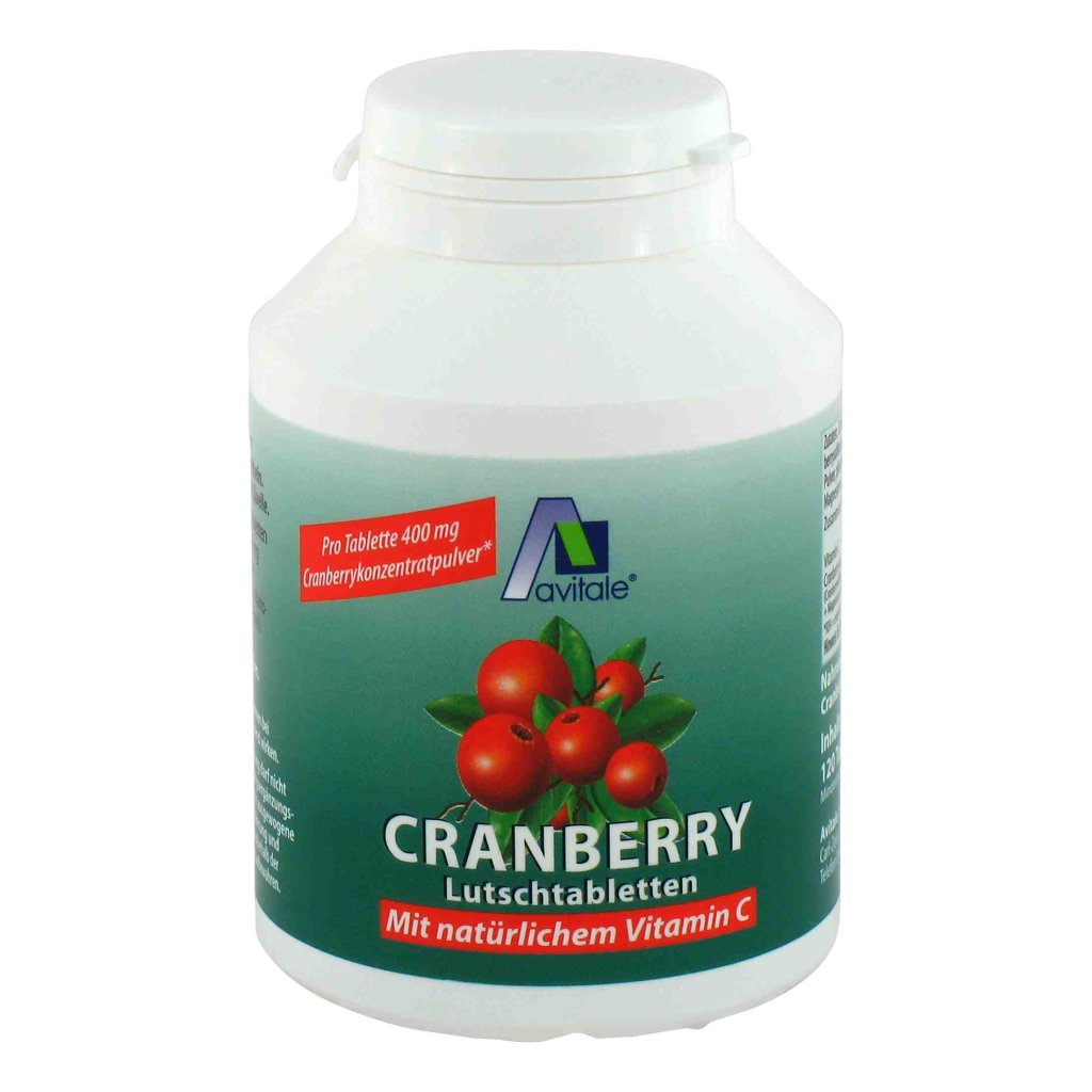 CRANBERRY LUTSCHTABLETTEN