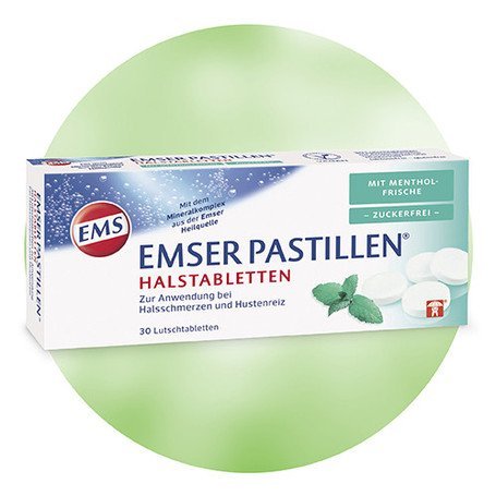EMSER Pastillen mit Mentholfrische zuckerfrei