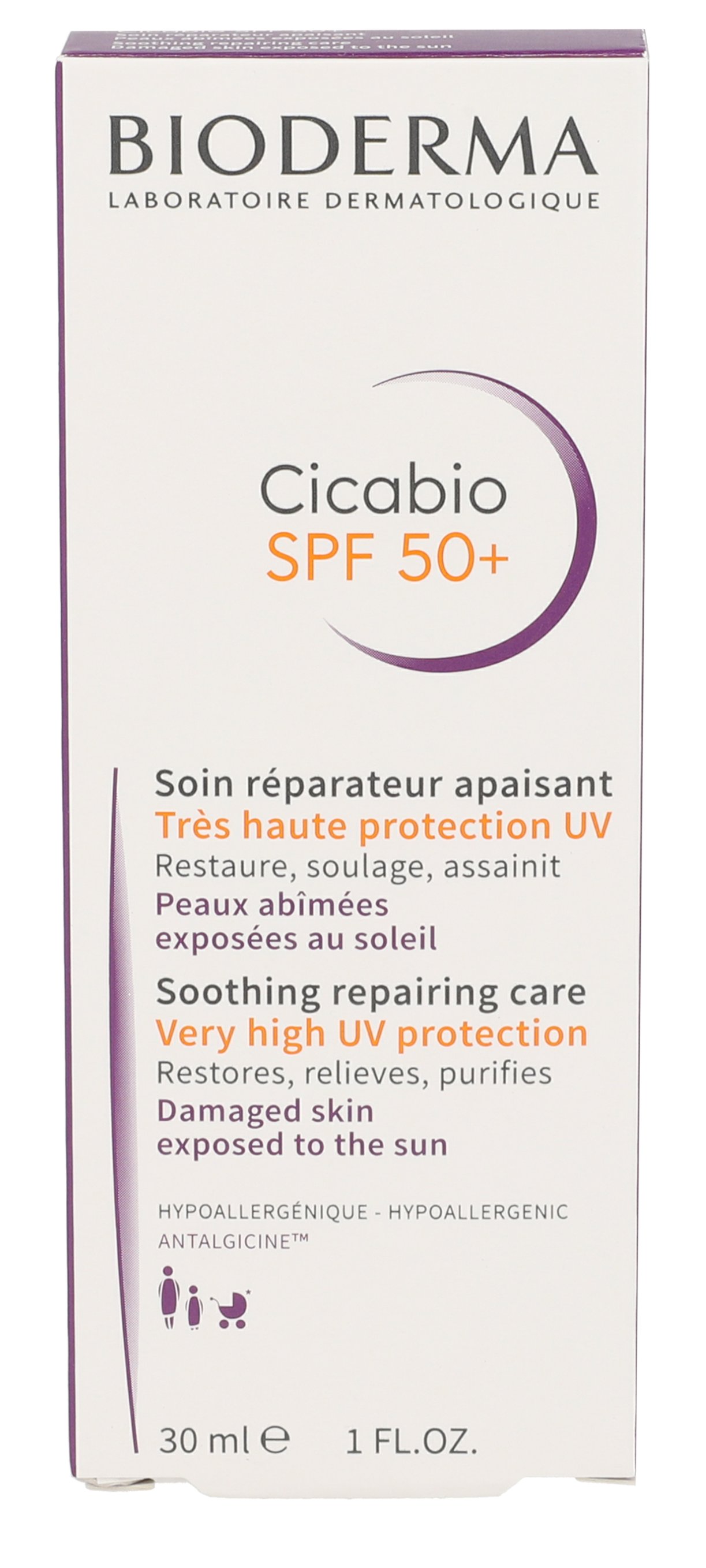 BIODERMA Cicabio Wundpflege-Creme SPF 50+