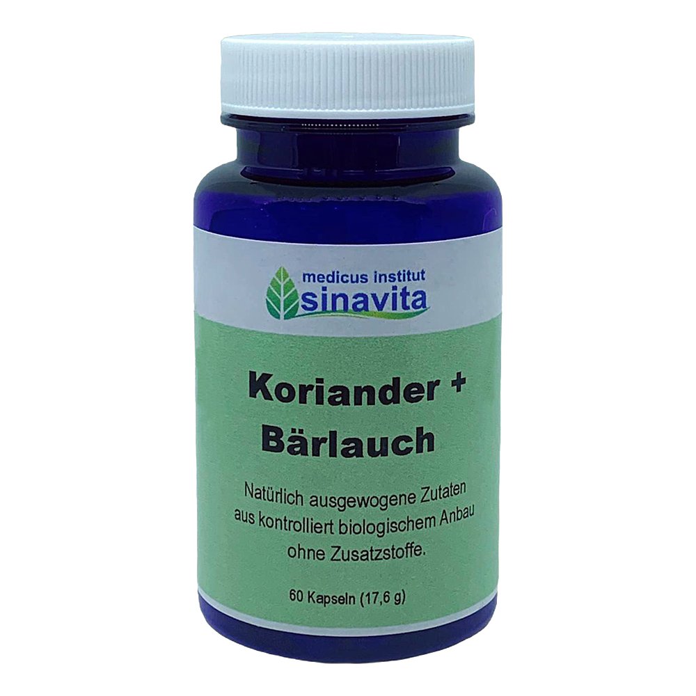 KORIANDER+BÄRLAUCH Kapseln