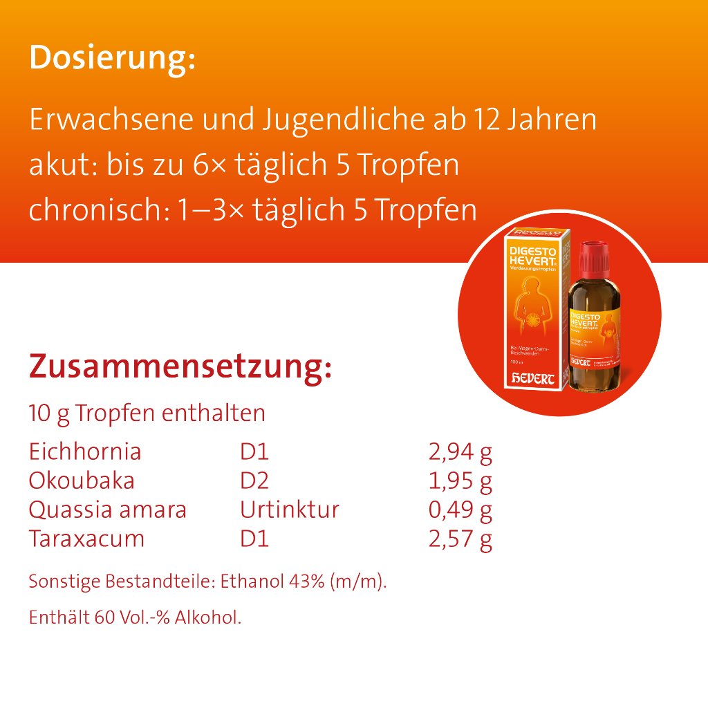 Digesto Hevert Verdauungstropfen