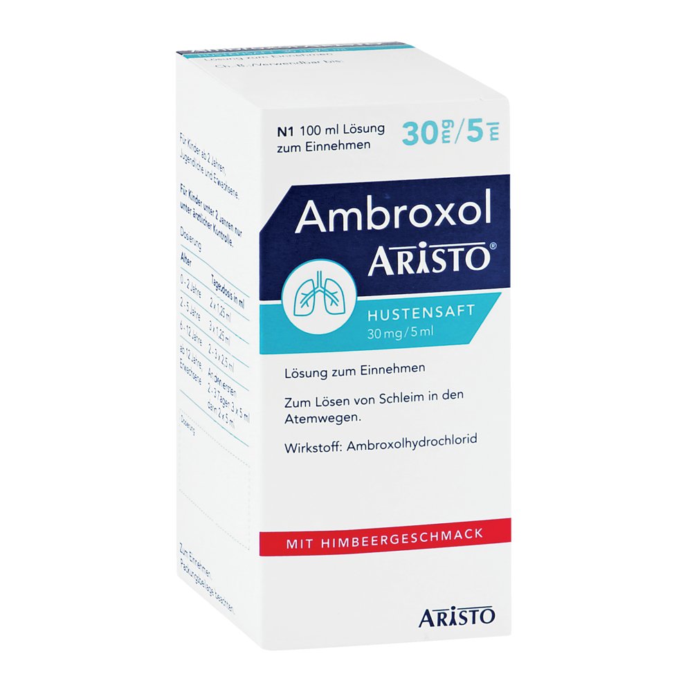 AMBROXOL Aristo Hustensaft 30 mg/5 ml Lsg.z.Einn.
