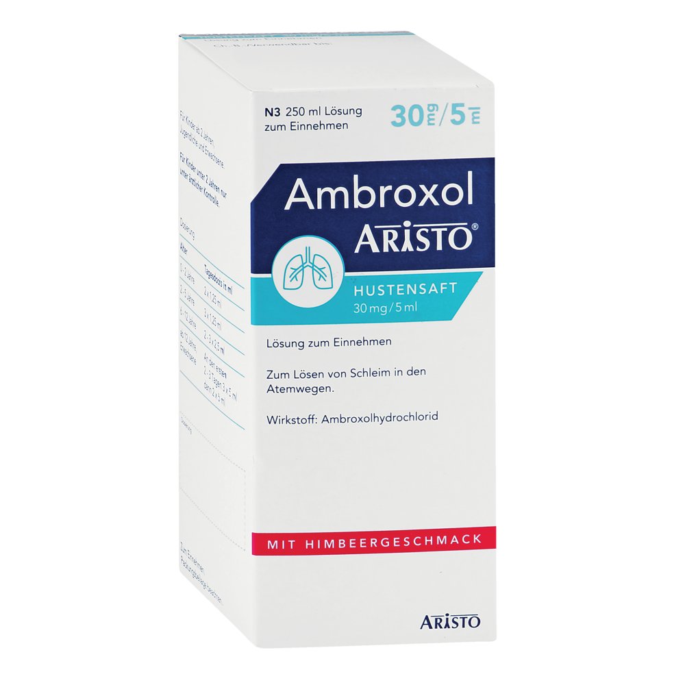 AMBROXOL Aristo Hustensaft 30 mg/5 ml Lsg.z.Einn.