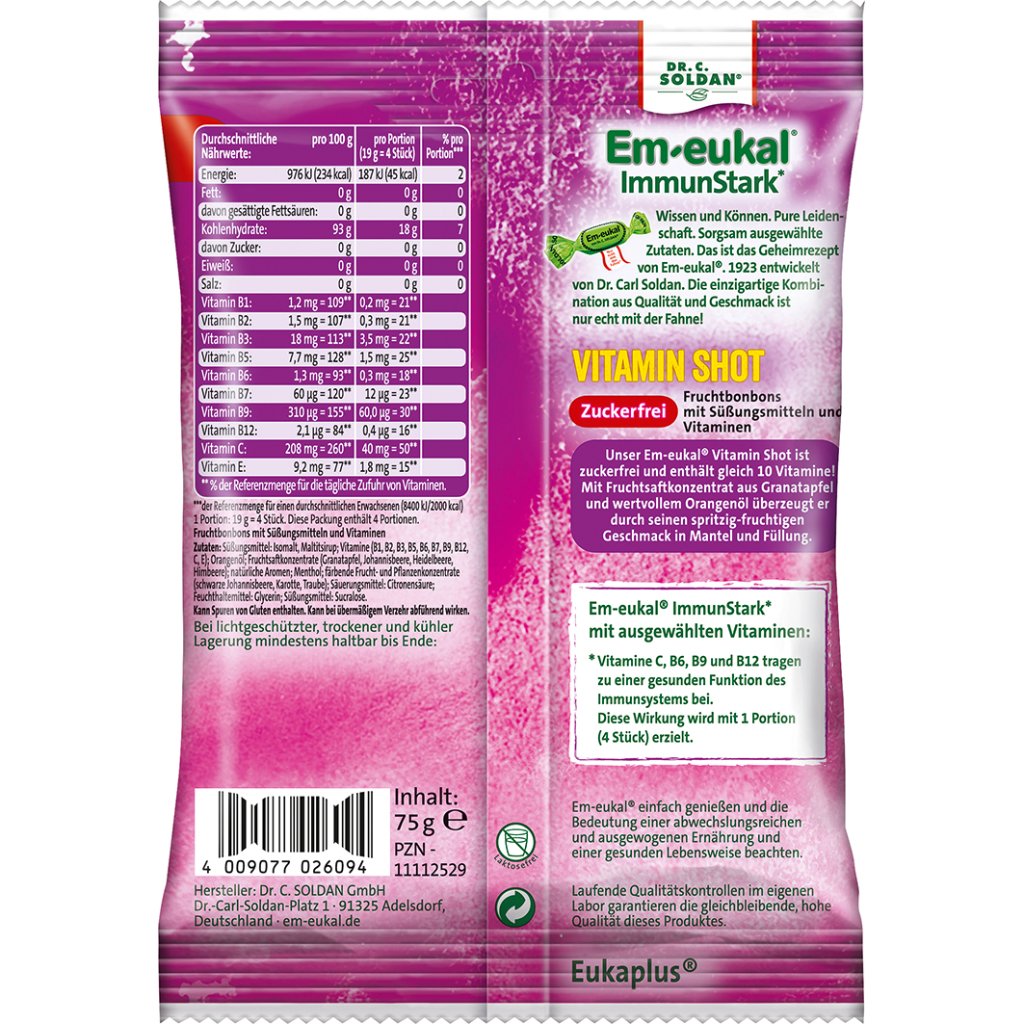 EM-EUKAL Bonbons ImmunStark Vitamin-Shot zfr