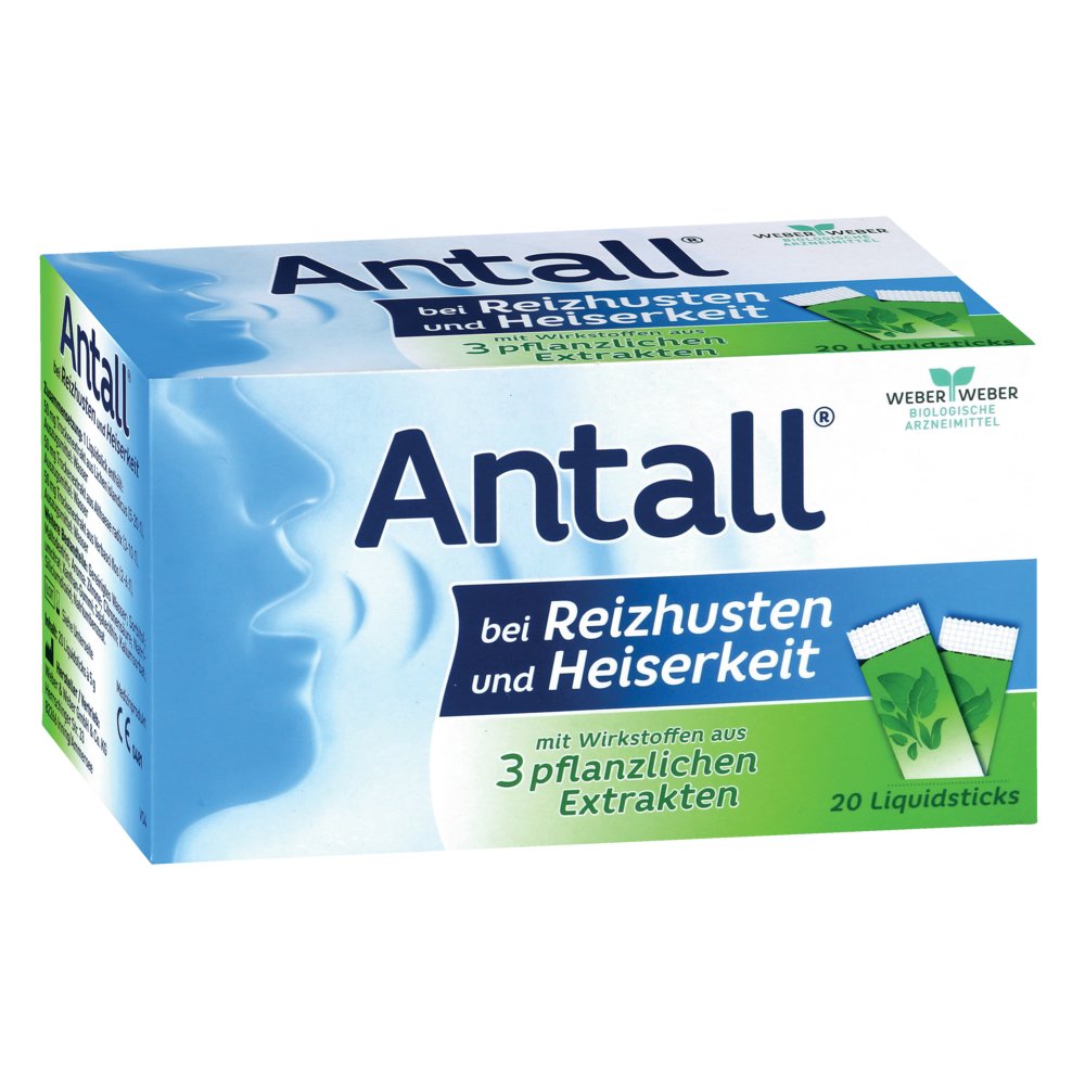 ANTALL bei Reizhusten und Heiserkeit Liquidsticks