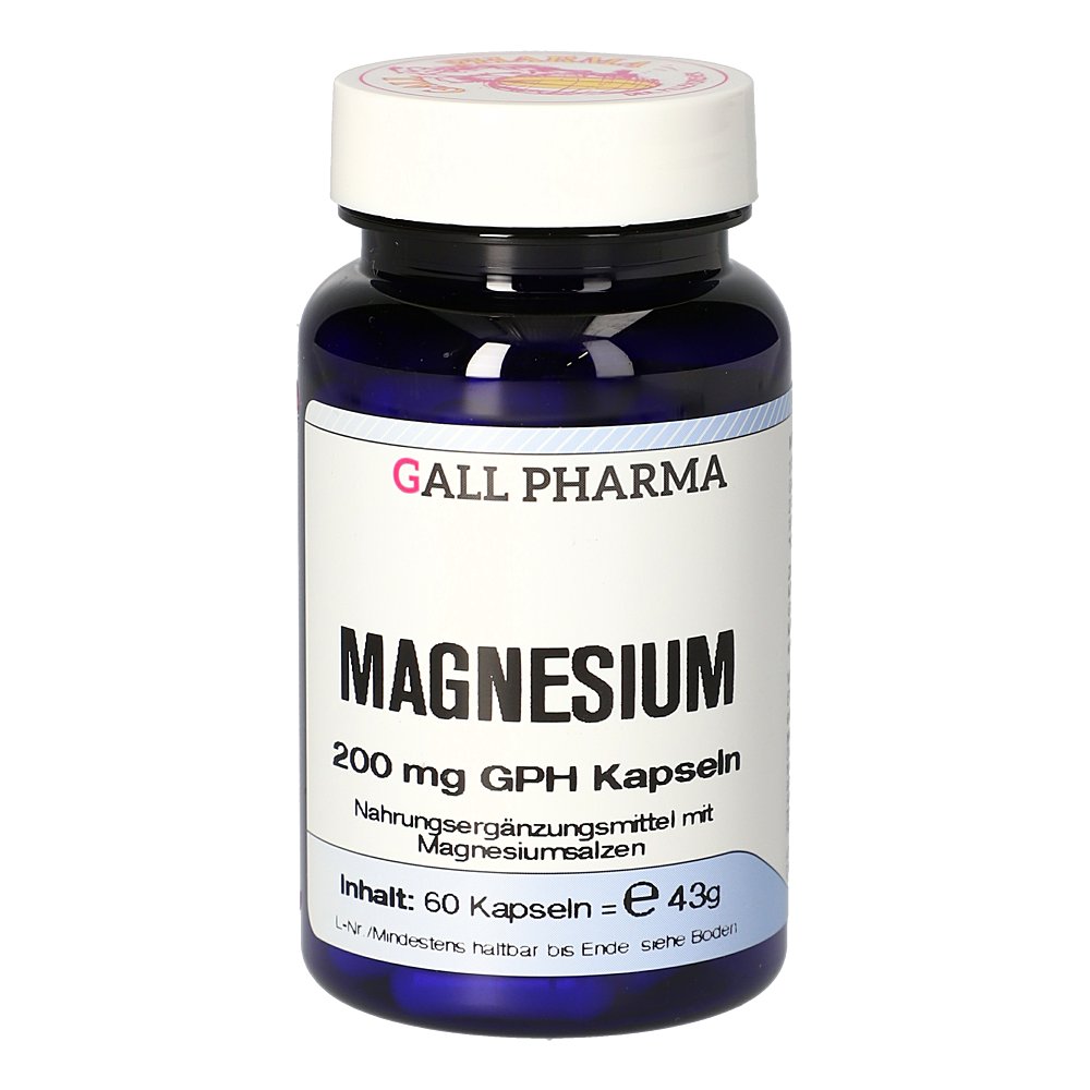 MAGNESIUM 200 mg GPH Kapseln