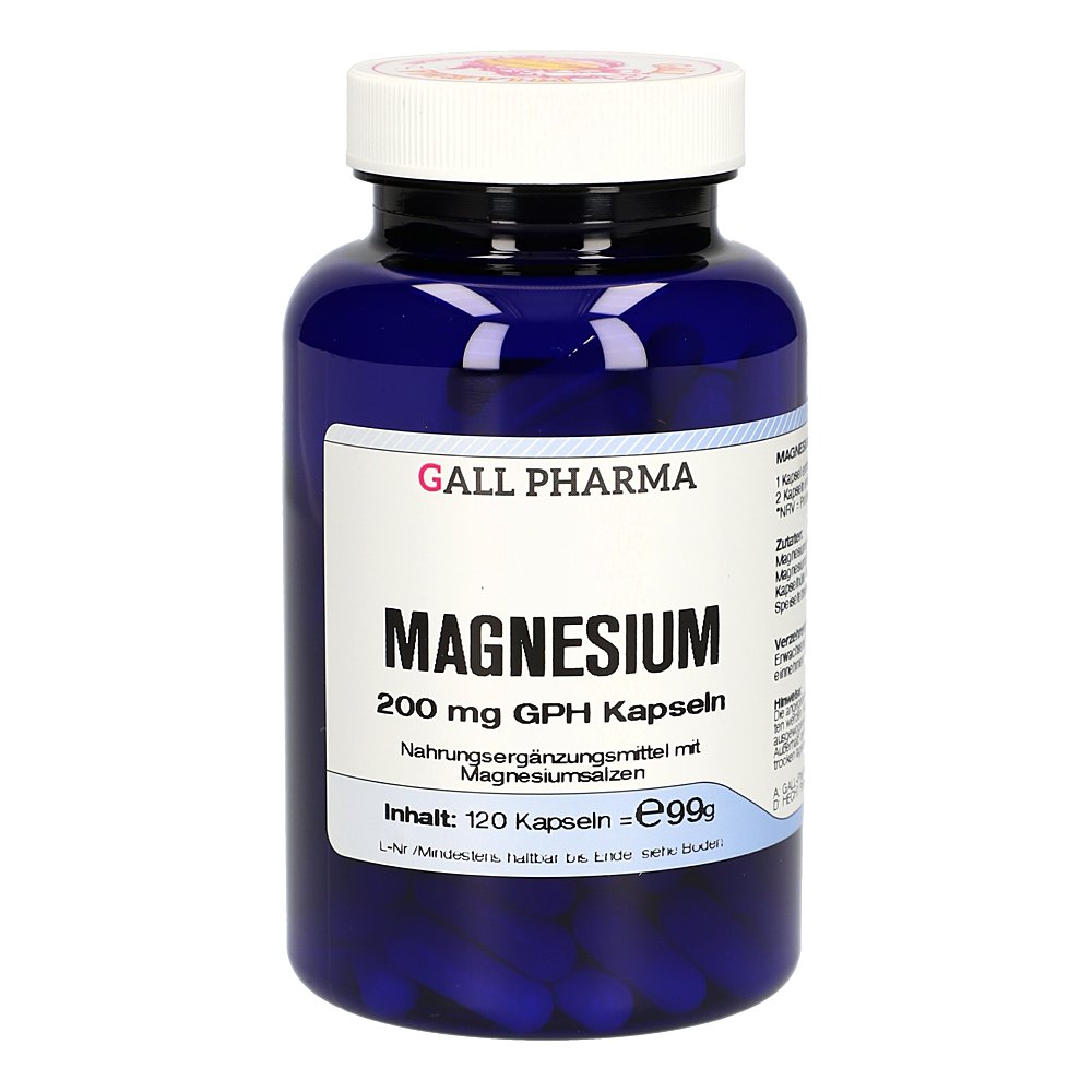MAGNESIUM 200 mg GPH Kapseln