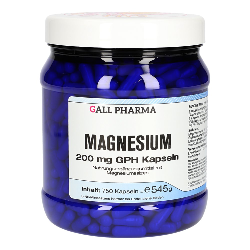 MAGNESIUM 200 mg GPH Kapseln