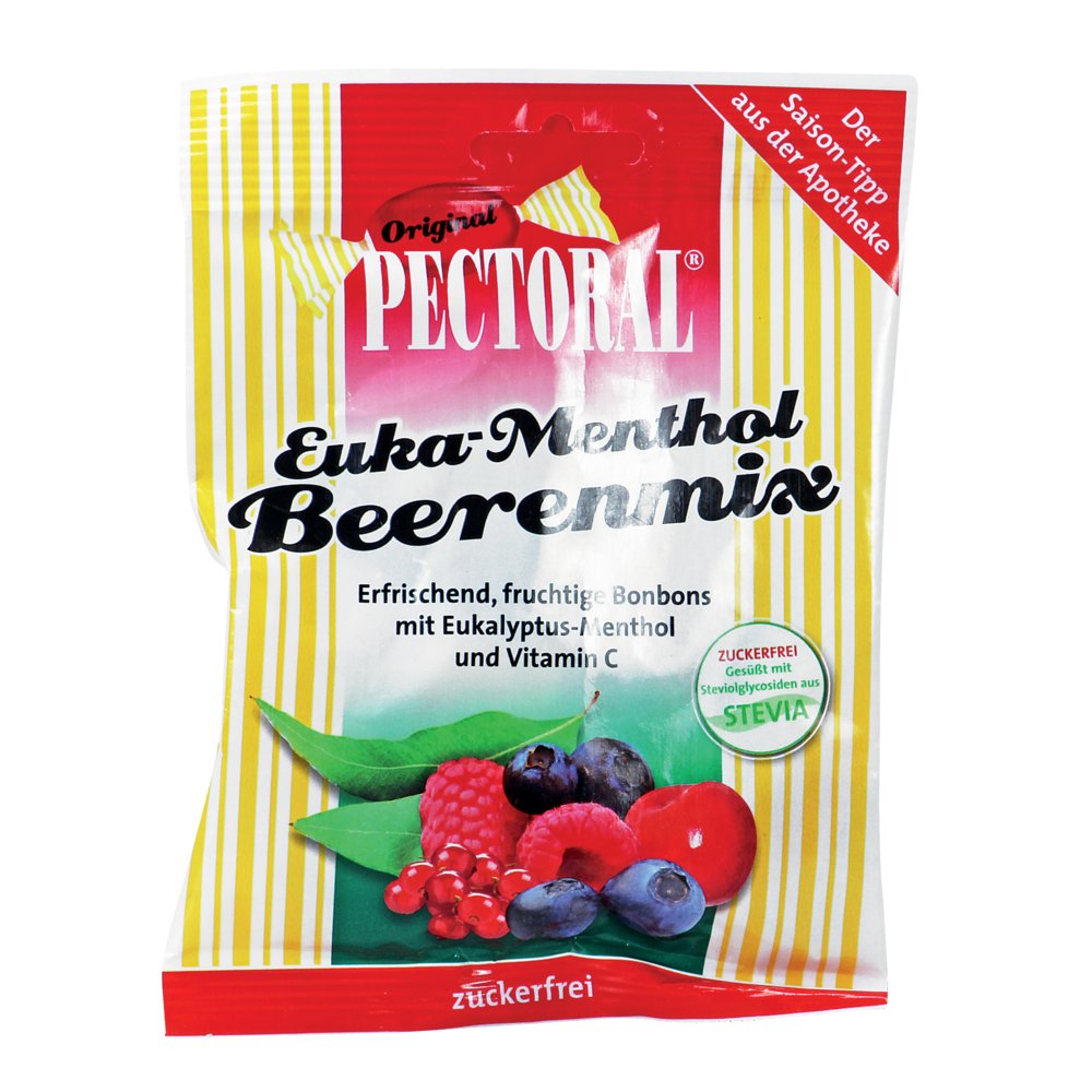 PECTORAL Euka Menthol Beerenmix zuckerfrei