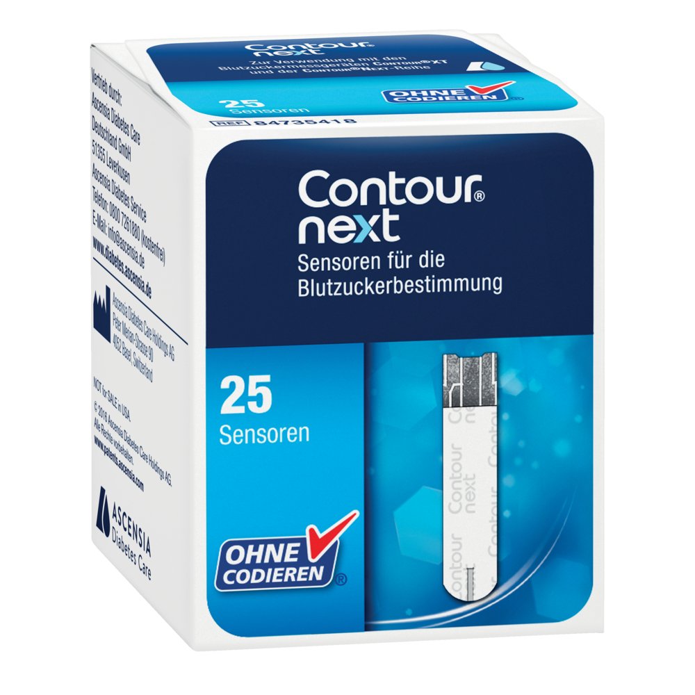 CONTOUR Next Sensoren Teststreifen