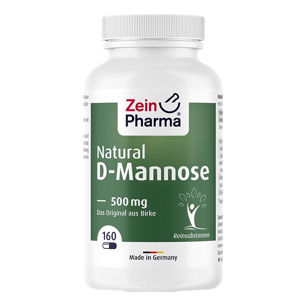 NATURAL D-Mannose 500 mg Kapseln