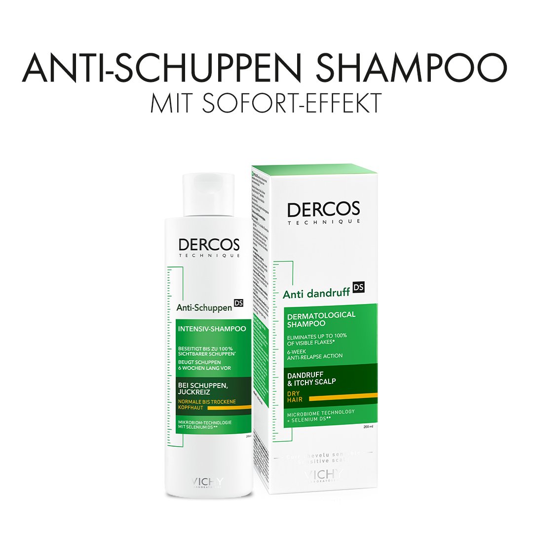 Vichy Dercos Anti-Schuppen Shampoo trockene Kopfhaut