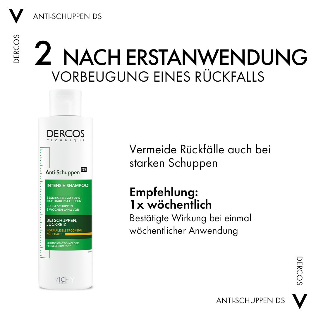 Vichy Dercos Anti-Schuppen Shampoo trockene Kopfhaut