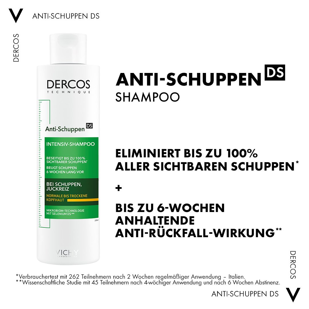 Vichy Dercos Anti-Schuppen Shampoo trockene Kopfhaut