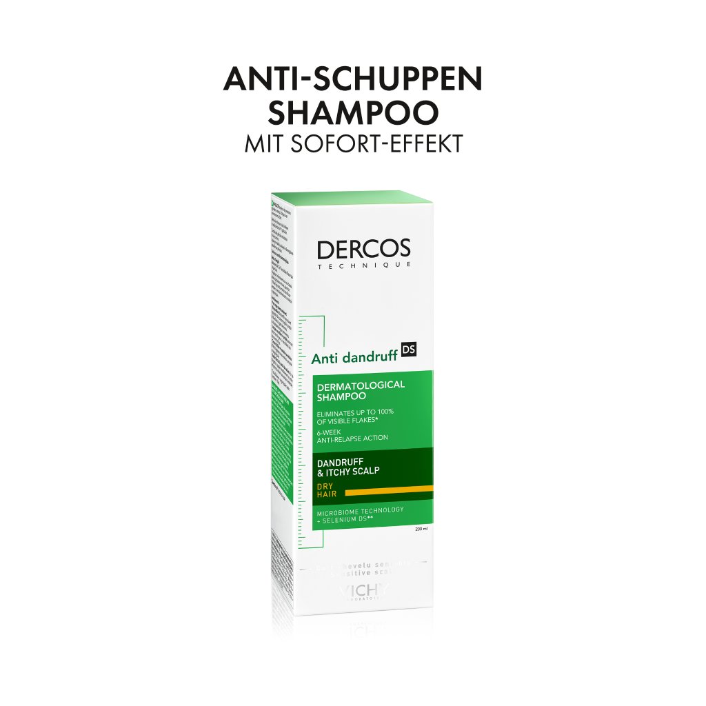 Vichy Dercos Anti-Schuppen Shampoo trockene Kopfhaut