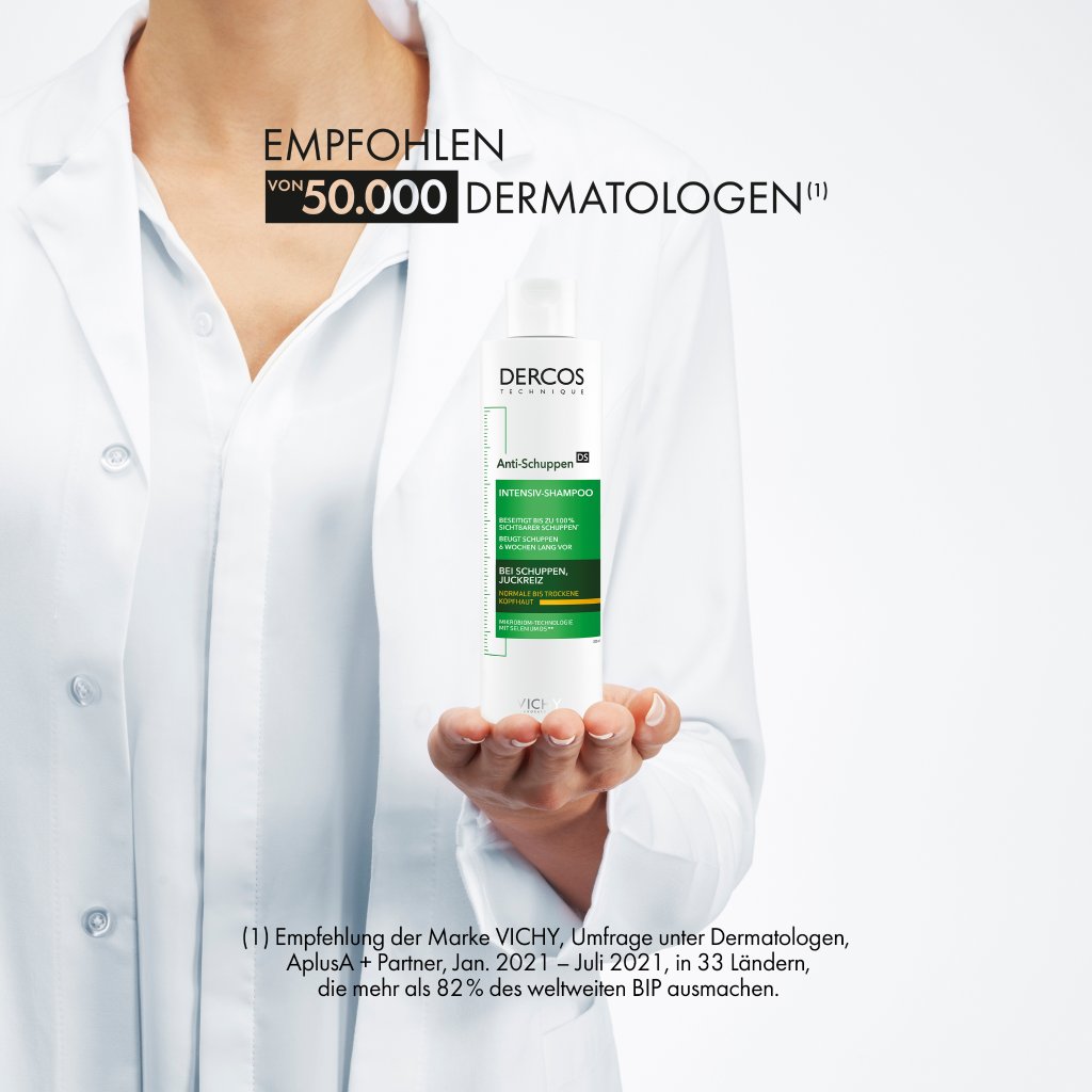 Vichy Dercos Anti-Schuppen Shampoo trockene Kopfhaut