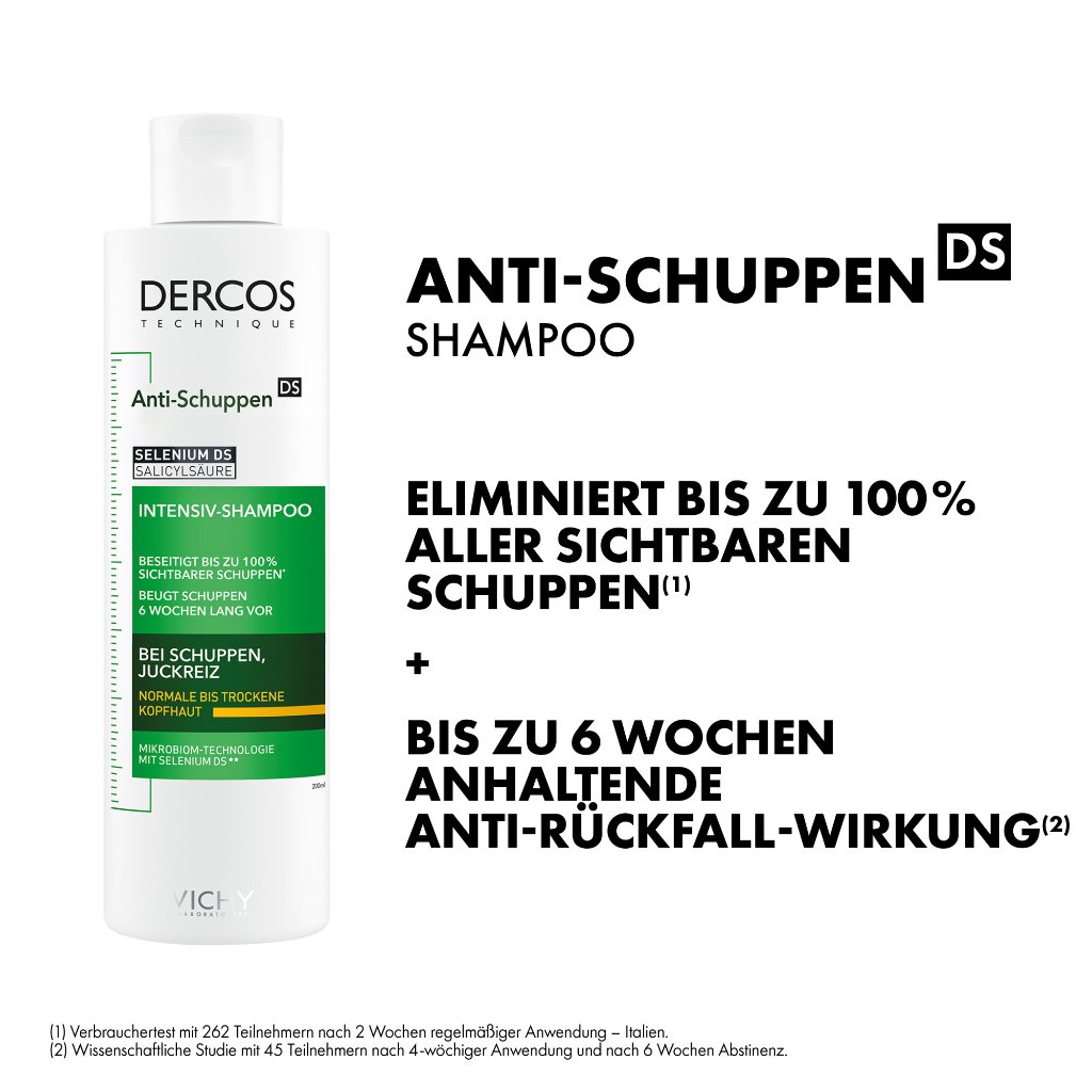 Vichy Dercos Anti-Schuppen Shampoo trockene Kopfhaut