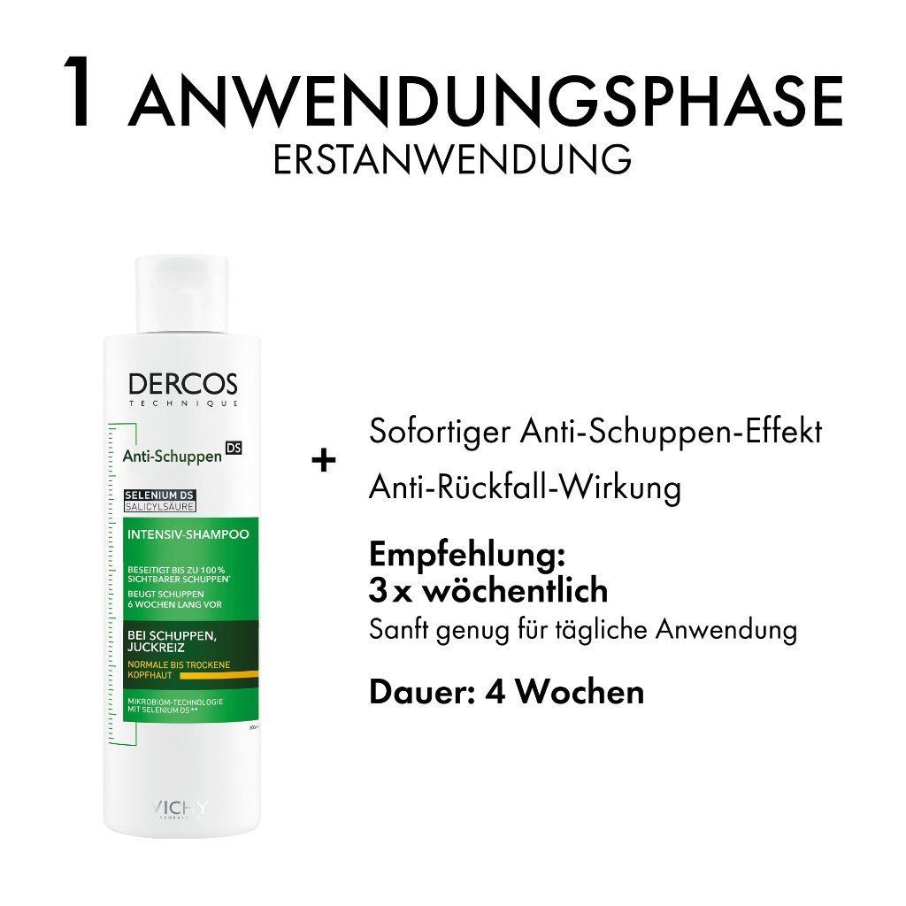 Vichy Dercos Anti-Schuppen Shampoo trockene Kopfhaut