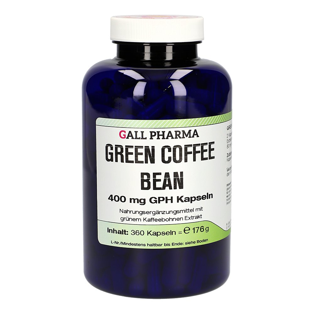 GREEN COFFEE Bean 400 mg GPH Kapseln