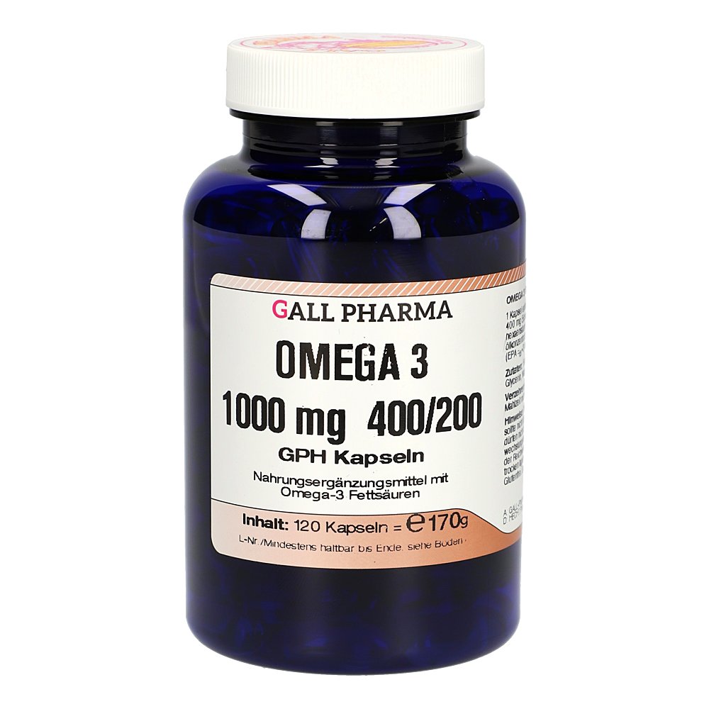 OMEGA-3 1000 mg 400/200 GPH Kapseln