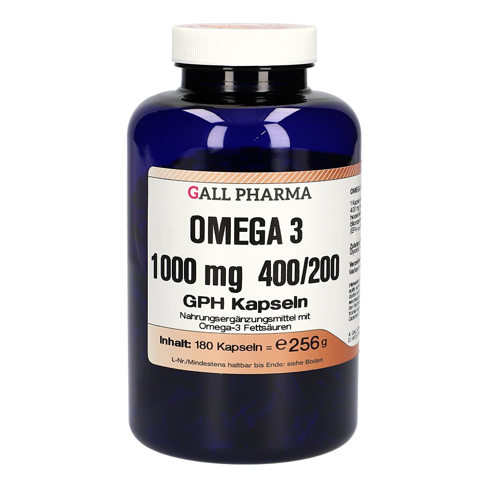 OMEGA-3 1000 mg 400/200 GPH Kapseln