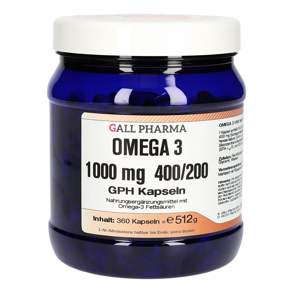 OMEGA-3 1000 mg 400/200 GPH Kapseln