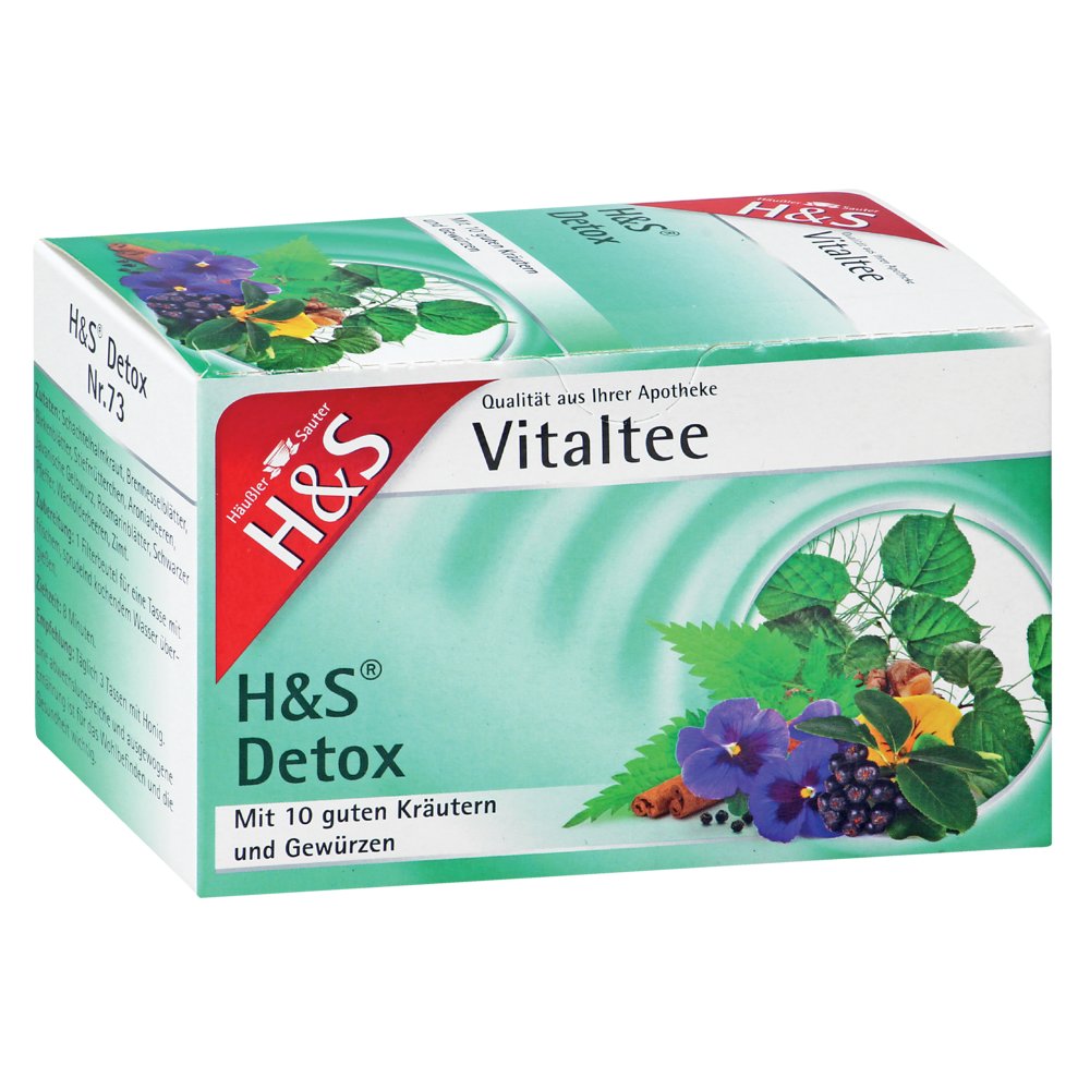 H&S Detox Vitaltee Filterbeutel