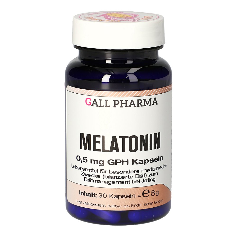 MELATONIN 0,5 mg GPH Kapseln