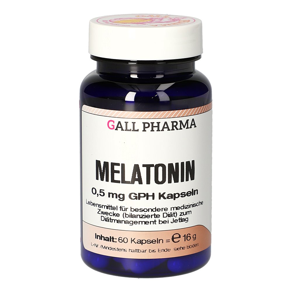 MELATONIN 0,5 mg GPH Kapseln