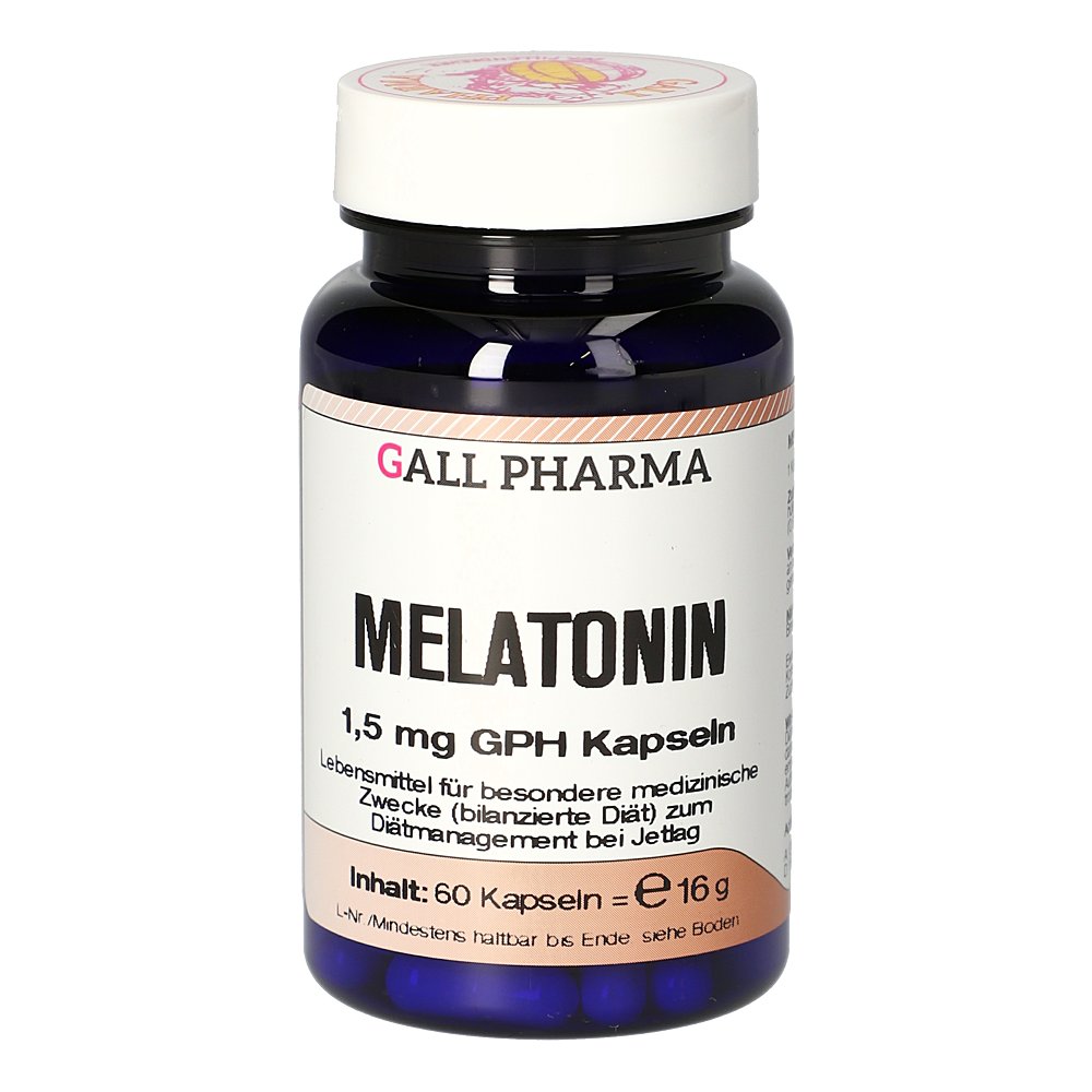MELATONIN 1,5 mg GPH Kapseln