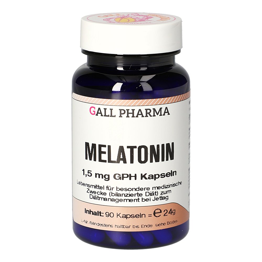 MELATONIN 1,5 mg GPH Kapseln