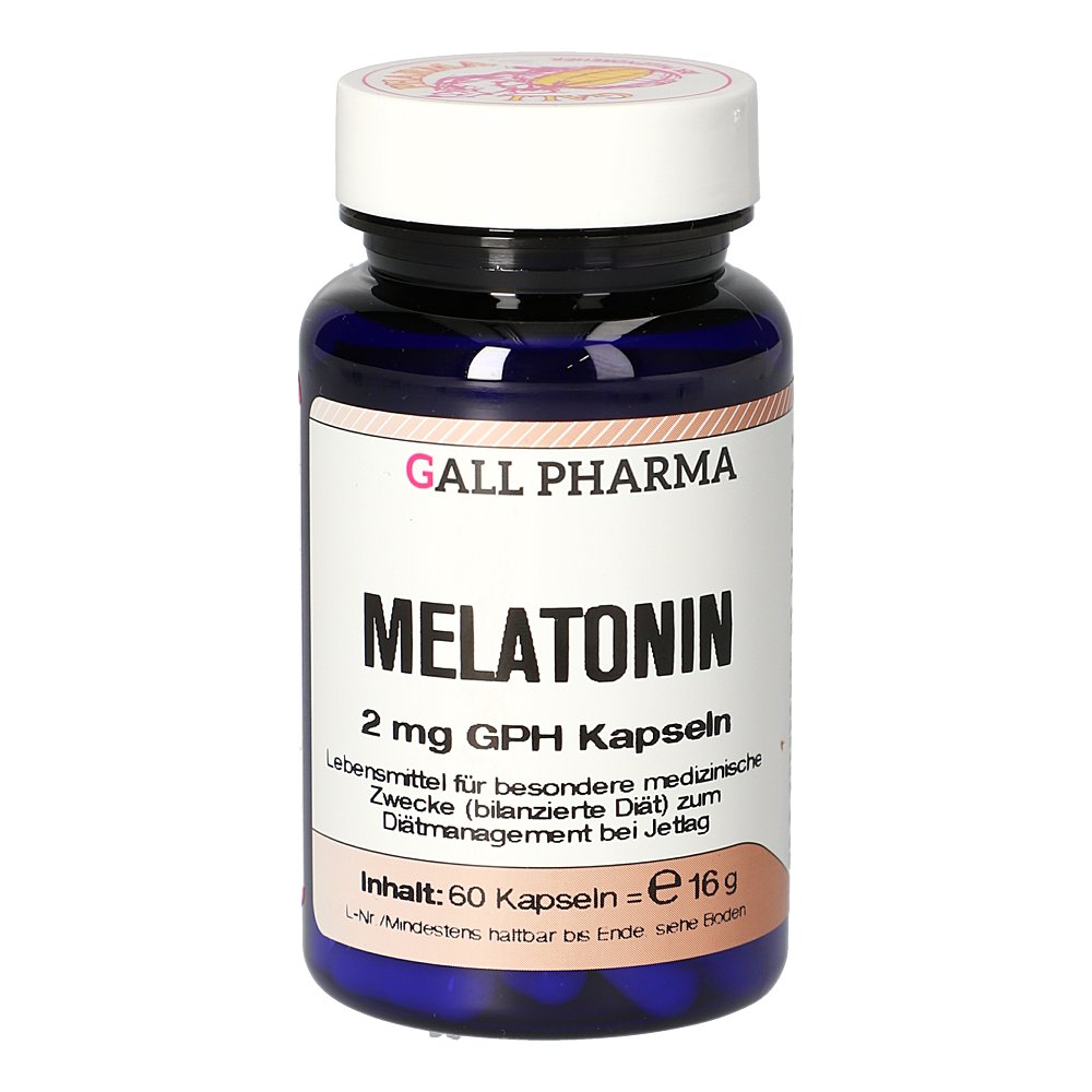 MELATONIN 2 mg GPH Kapseln