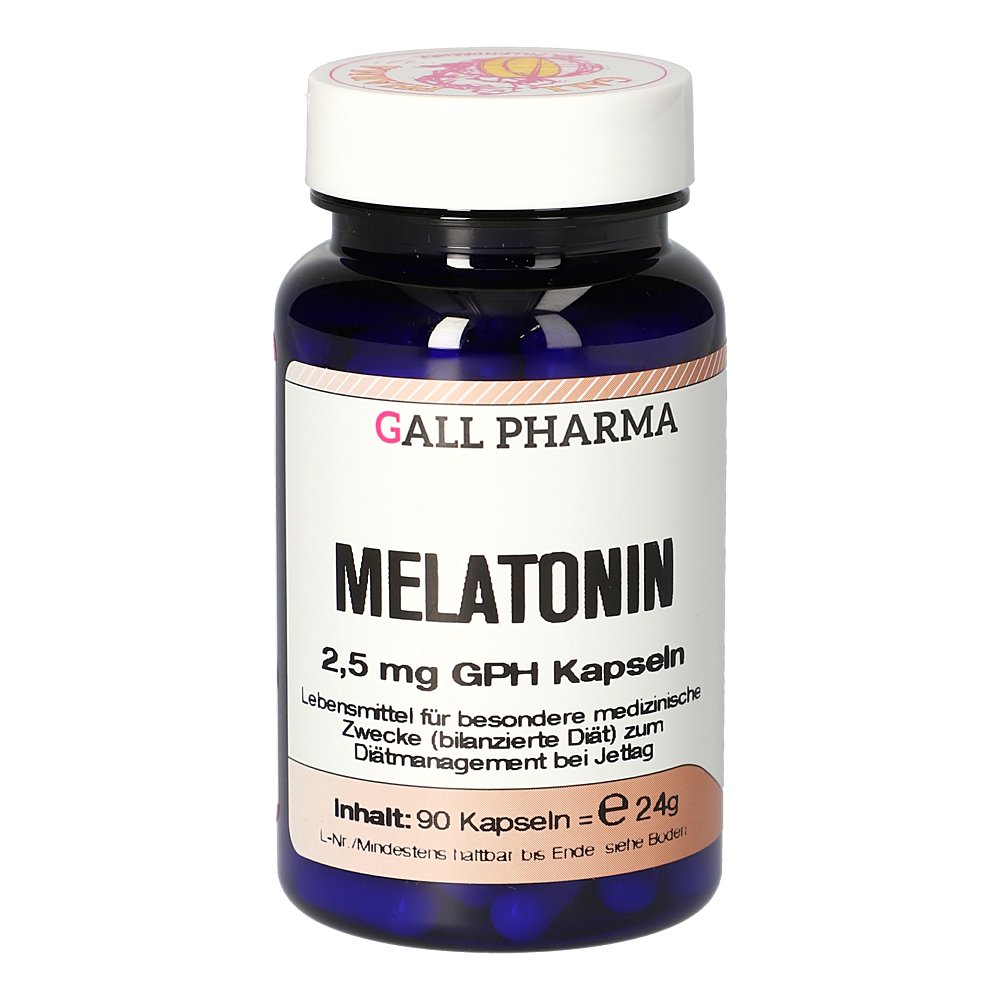 MELATONIN 2,5 mg GPH Kapseln