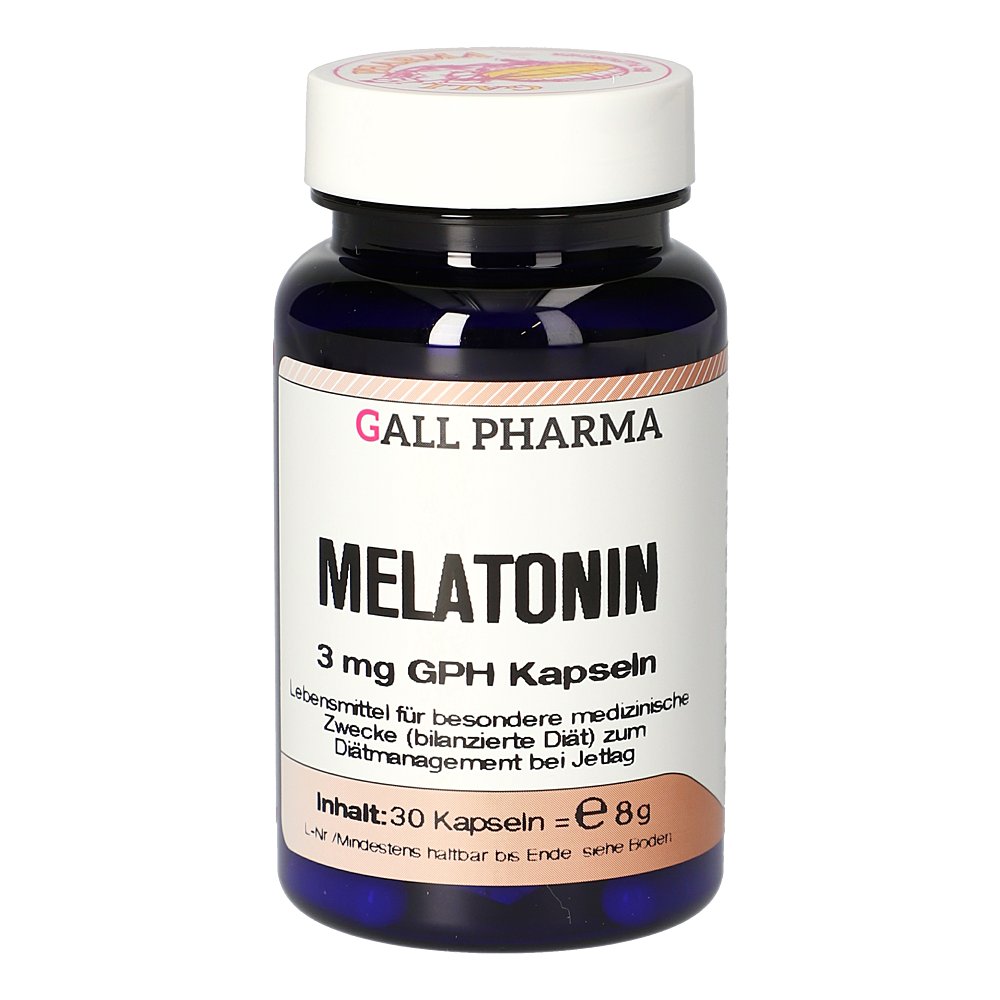MELATONIN 3 mg GPH Kapseln