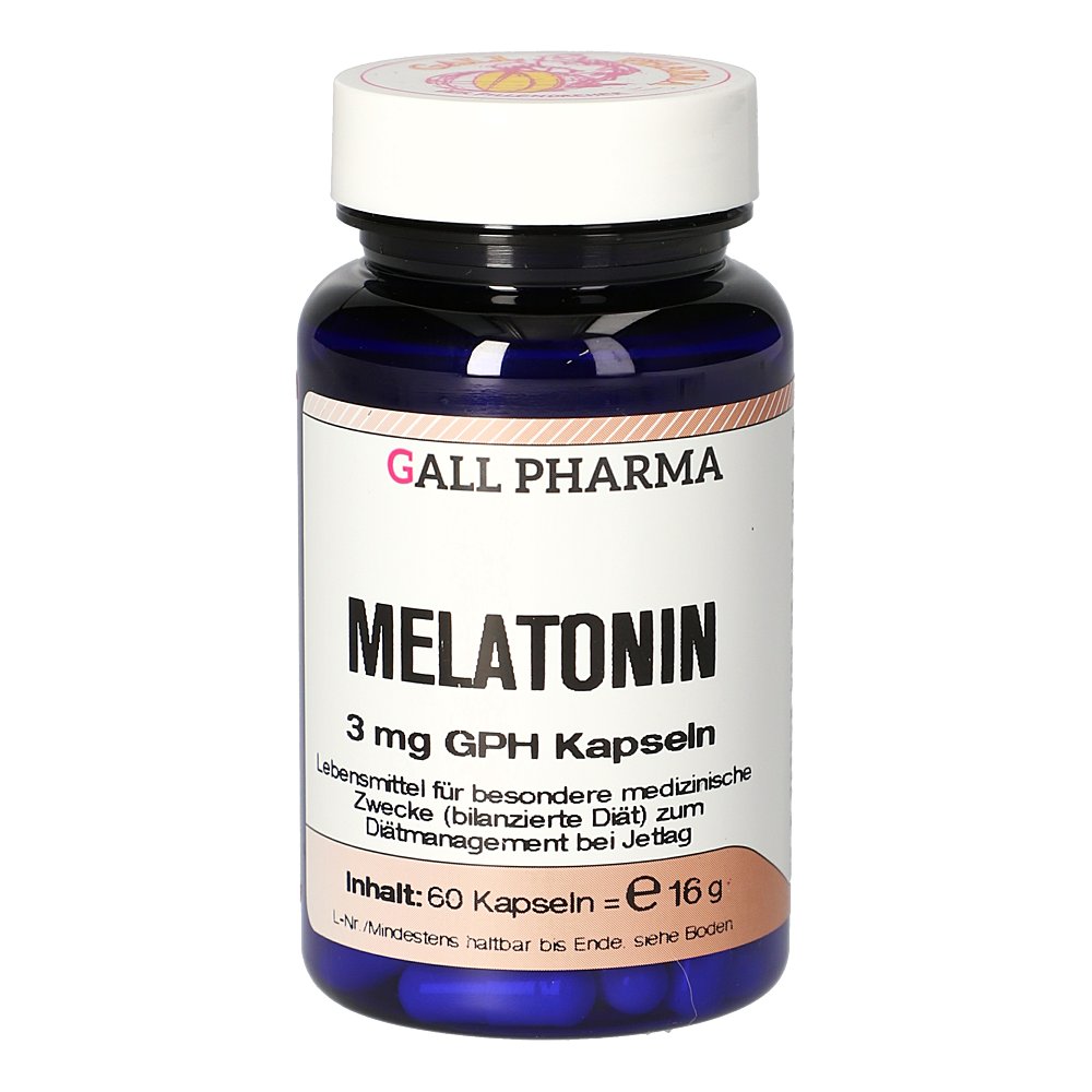 MELATONIN 3 mg GPH Kapseln