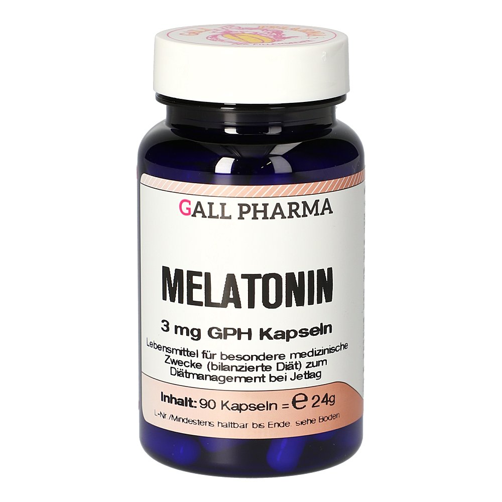 MELATONIN 3 mg GPH Kapseln