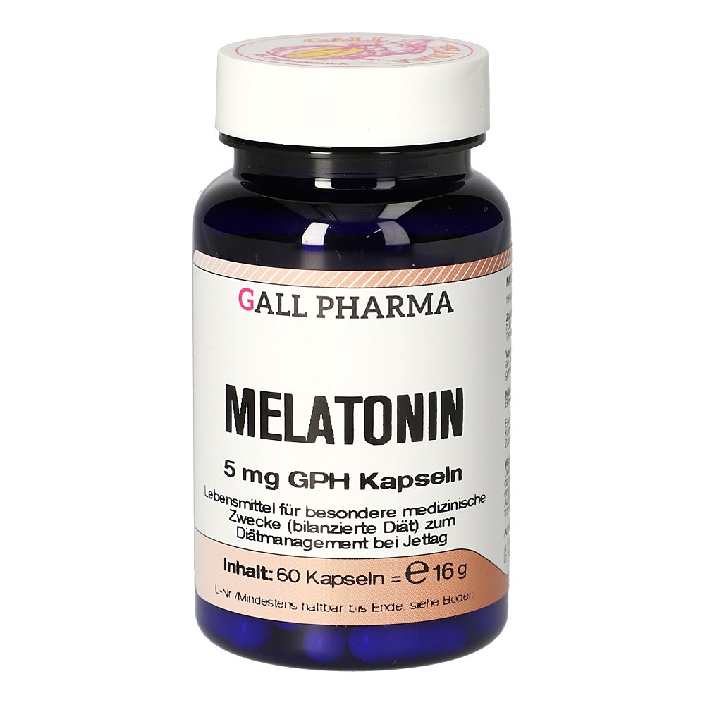 MELATONIN 5 mg GPH Kapseln