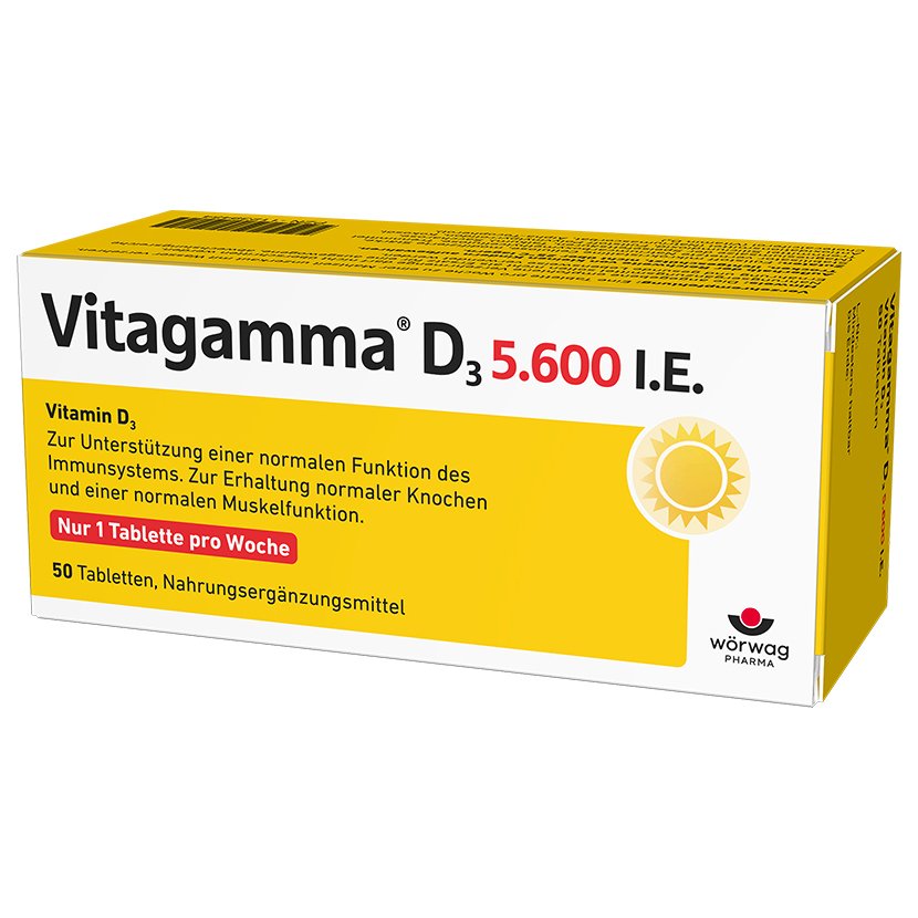VITAGAMMA D3 5.600 I.E. Vitamin D3 NEM Tabletten